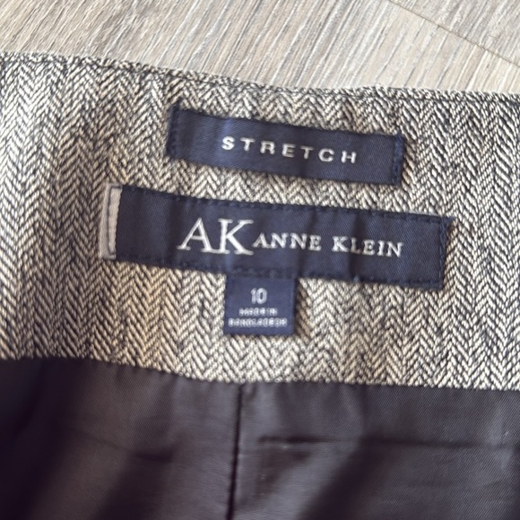 Anne Klein Gray Pencil Skirt Knee-Length Work size 10 - Picture 4 of 8